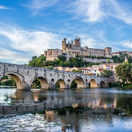 Chambre Dans Une Grande Maison Entre Canal Du Midi Et Centre Ville Beziers Luaran gambar